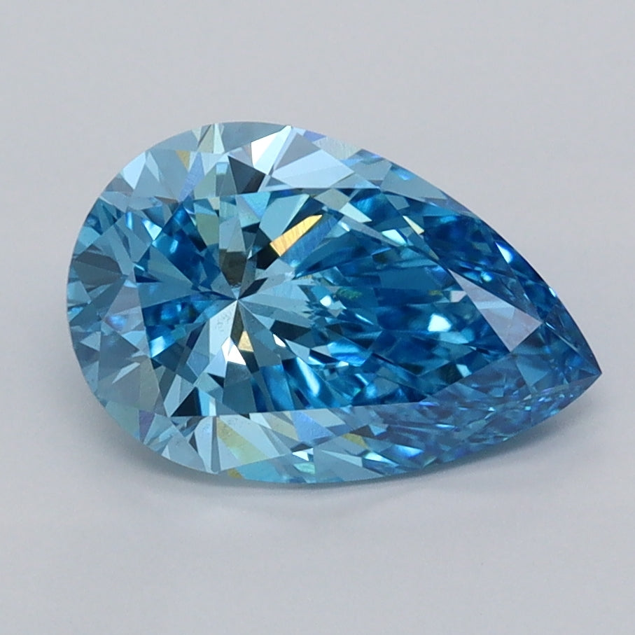 2.00 Carat Pear Lab Diamond