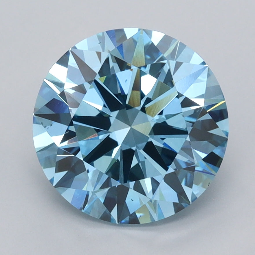 3.03 Carat Round Lab Diamond
