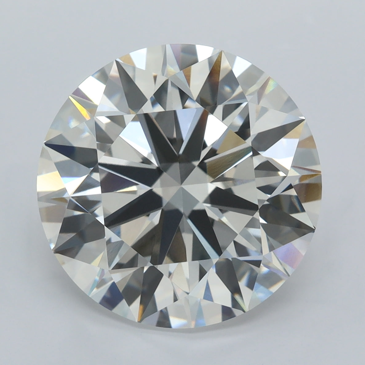 7.04 Carat Round Lab Diamond