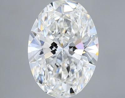 5.04 Carat Oval Lab Diamond