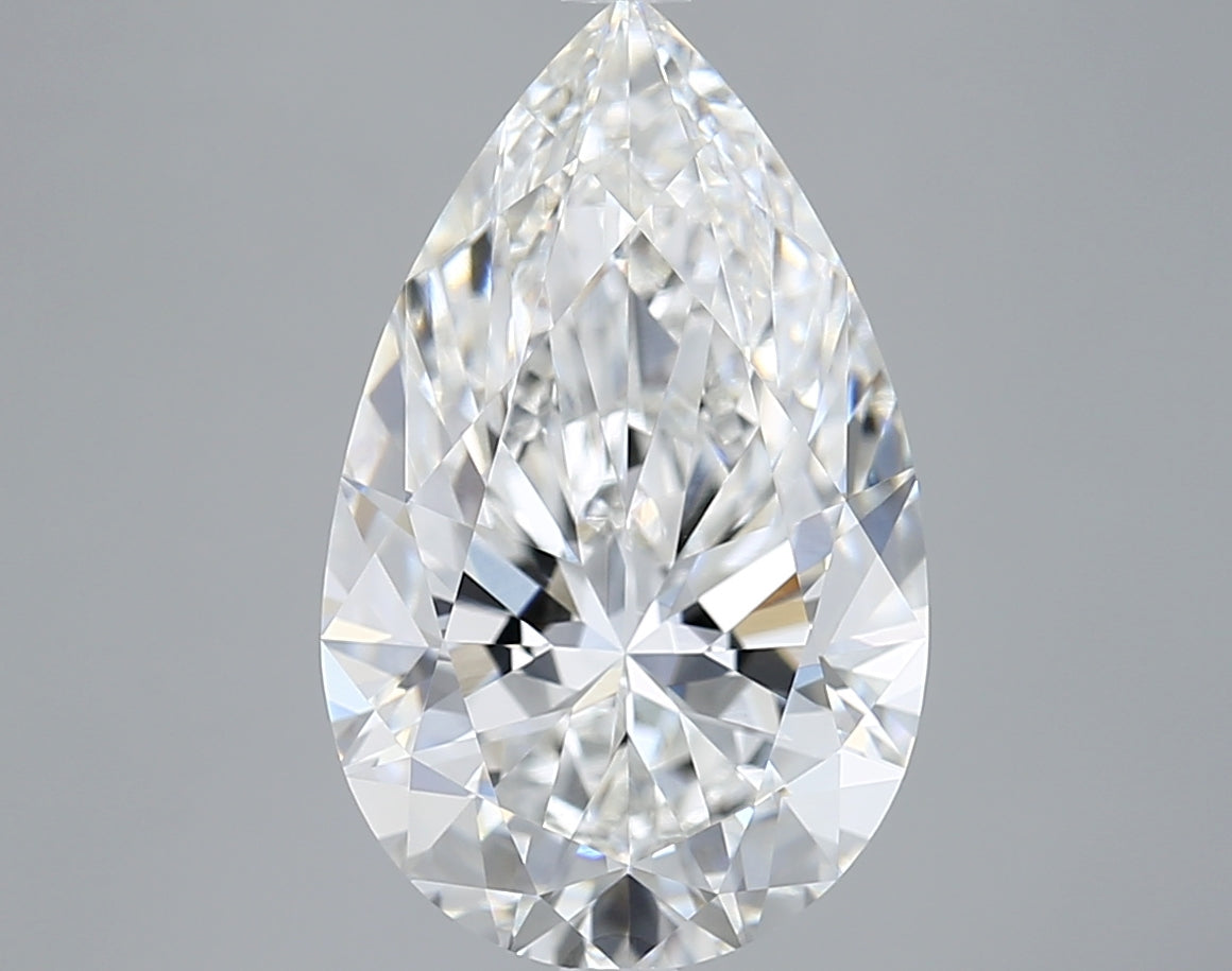 5.04 Carat Pear Lab Diamond