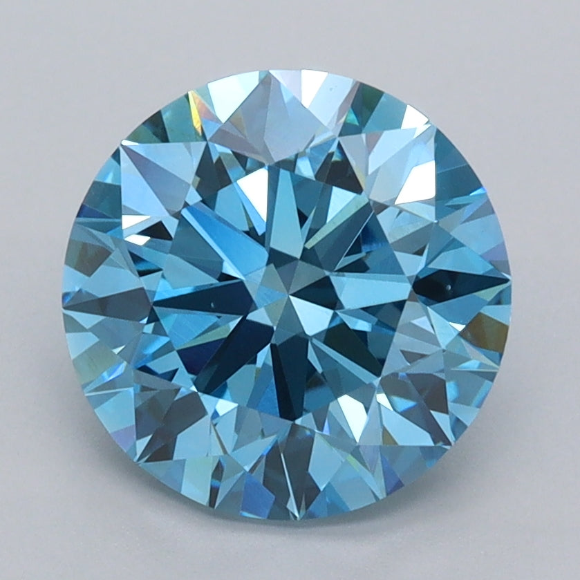 2.55 Carat Round Lab Diamond