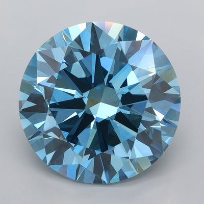 5.02 Carat Round Lab Diamond