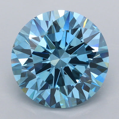 3.03 Carat Round Lab Diamond