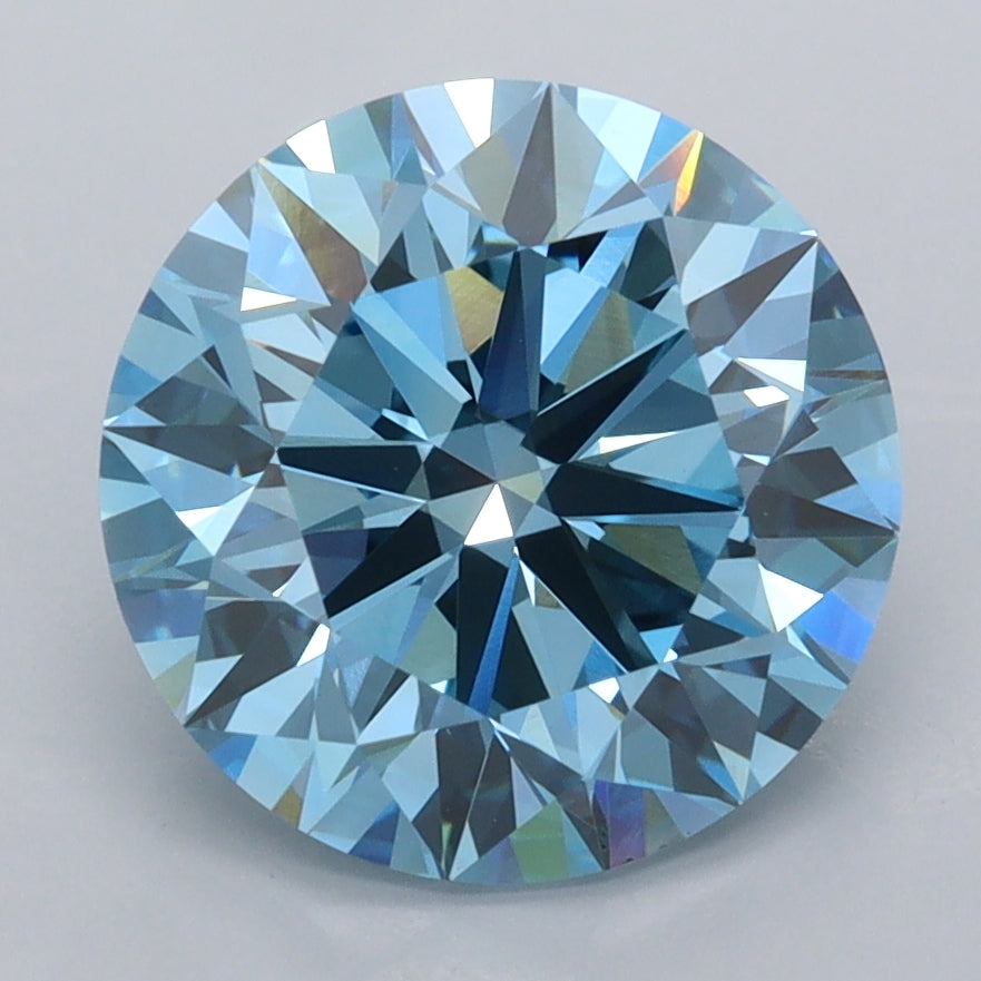3.53 Carat Round Lab Diamond