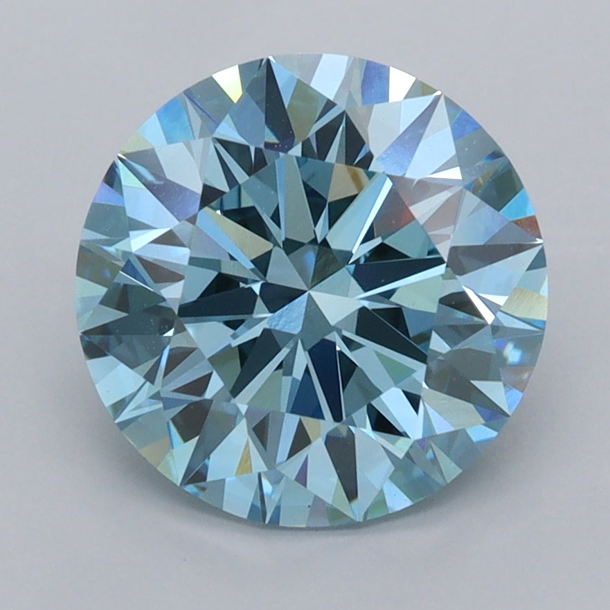 2.97 Carat Round Lab Diamond