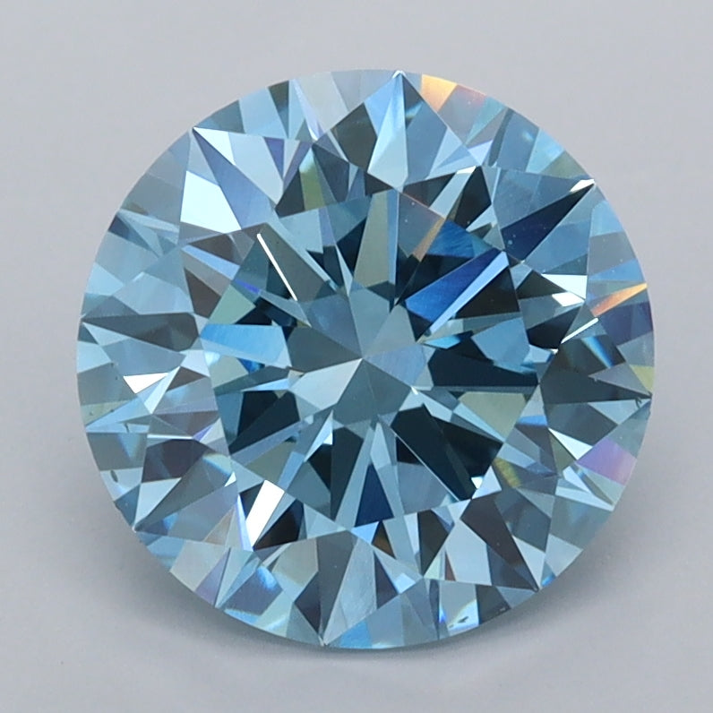 2.46 Carat Round Lab Diamond