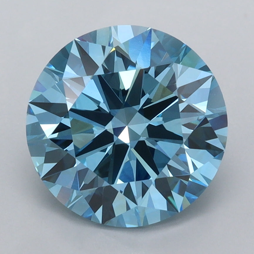 3.02 Carat Round Lab Diamond