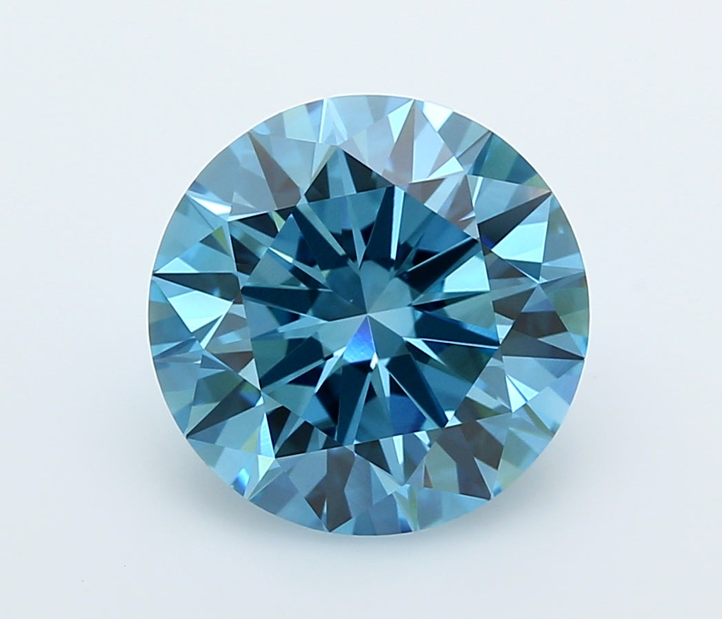 5.04 Carat Round Lab Diamond