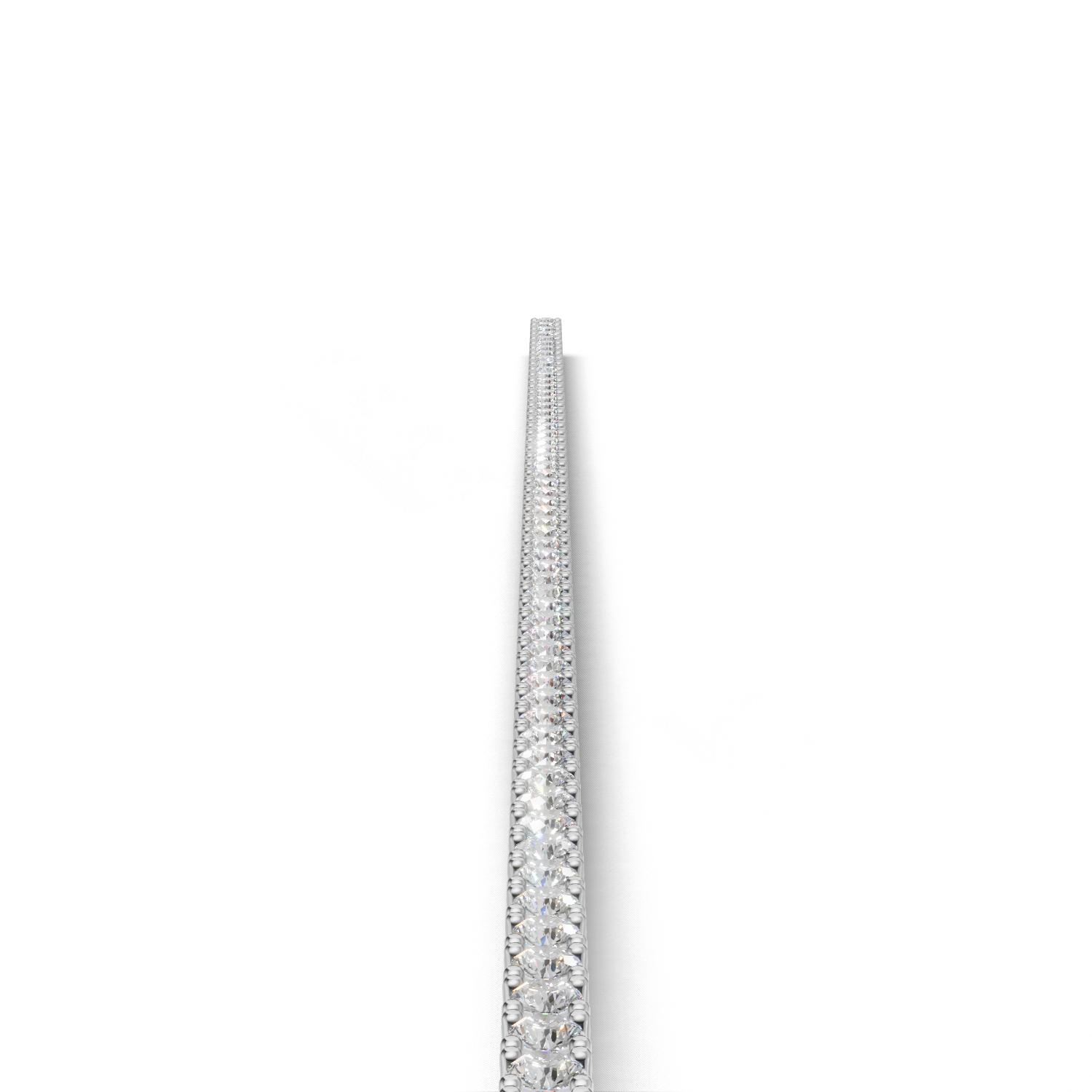 Tennis Bracelet Classic K18 White Gold 3ct
