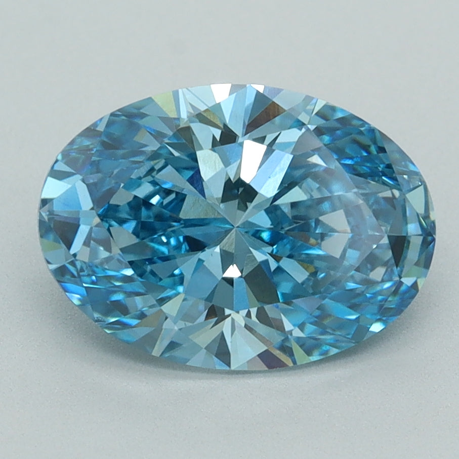 2.58 Carat Oval Lab Diamond