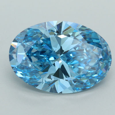 5.07 Carat Oval Lab Diamond