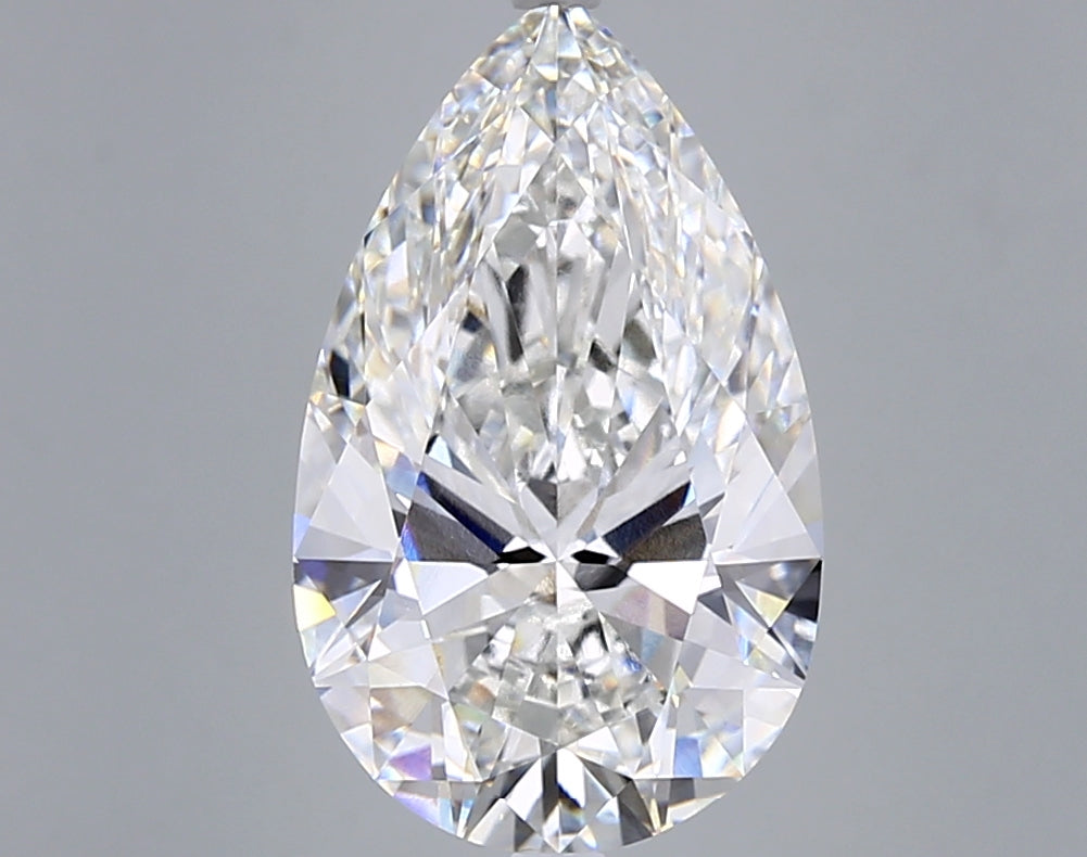 10.01 Carat Pear Lab Diamond