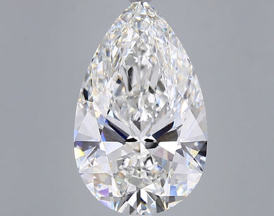 10.01 Carat Pear Lab Diamond