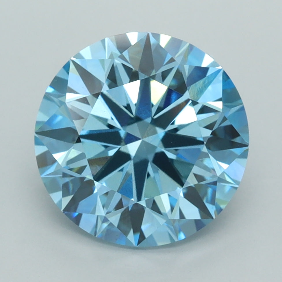 4.01 Carat Round Lab Diamond
