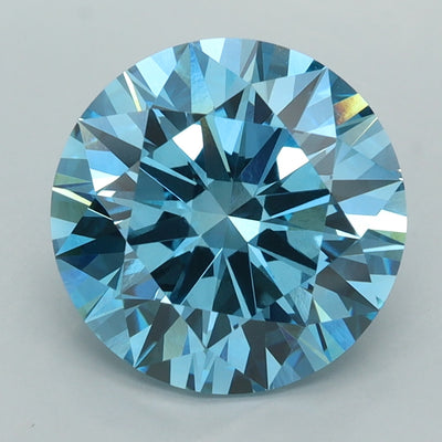 4.01 Carat Round Lab Diamond