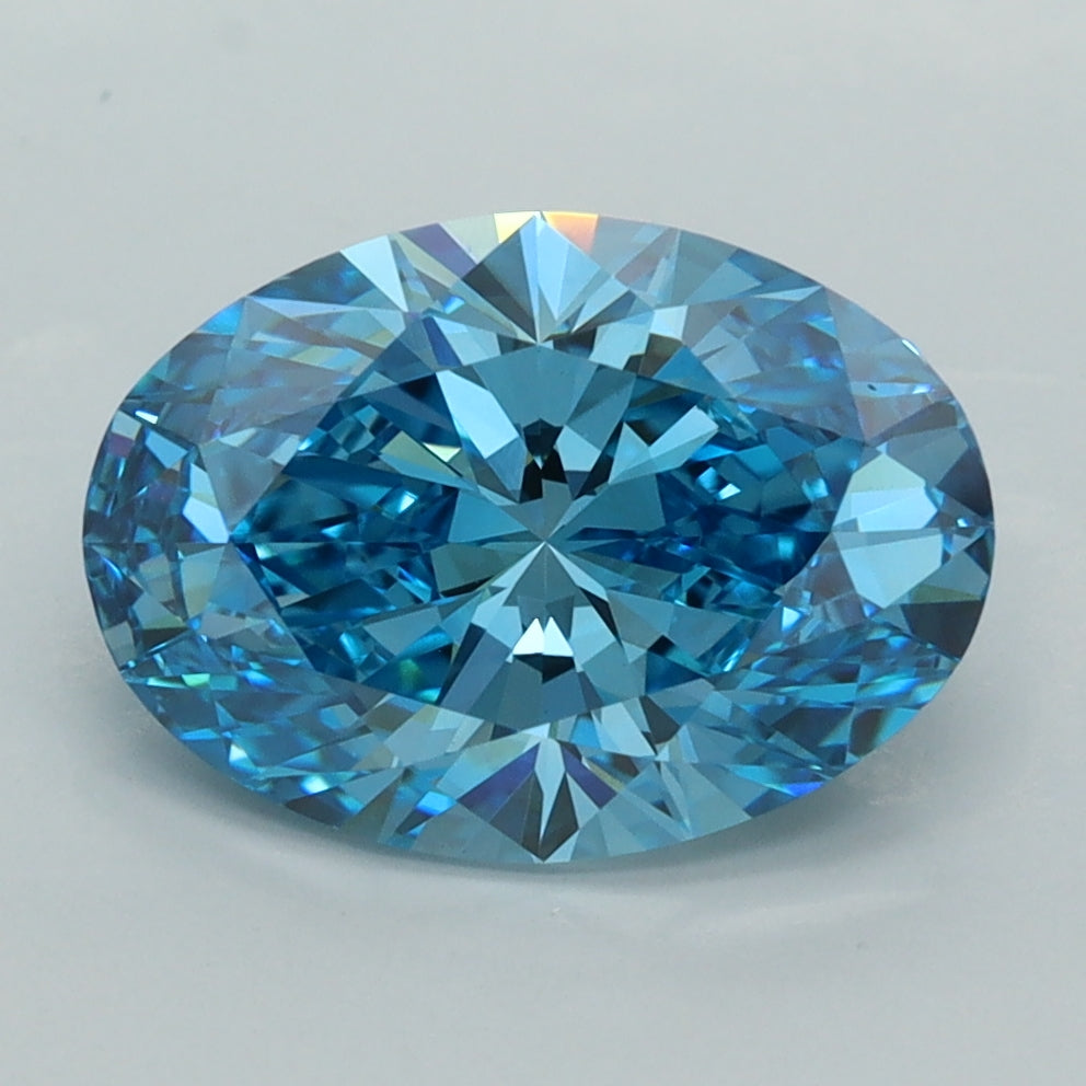 3.04 Carat Oval Lab Diamond