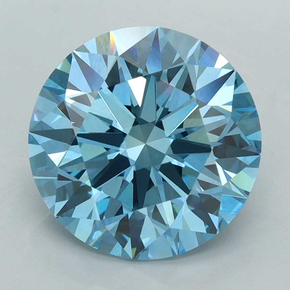 4.05 Carat Round Lab Diamond