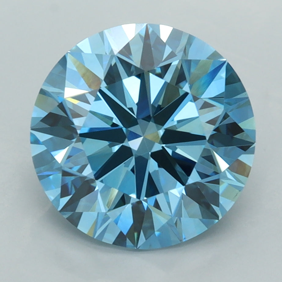 4.06 Carat Round Lab Diamond