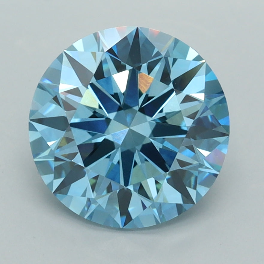 3.02 Carat Round Lab Diamond