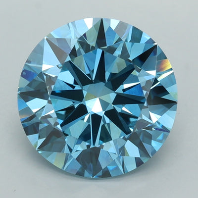 4.02 Carat Round Lab Diamond