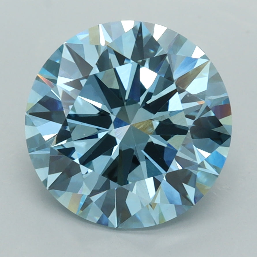 3.59 Carat Round Lab Diamond