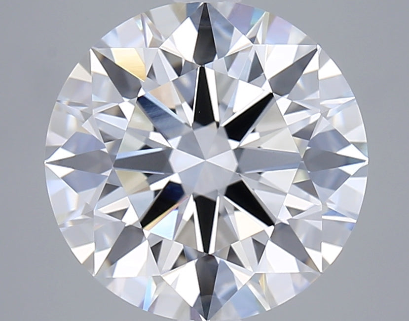 4.08 Carat Round Lab Diamond