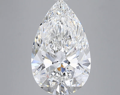 5.05 Carat Pear Lab Diamond