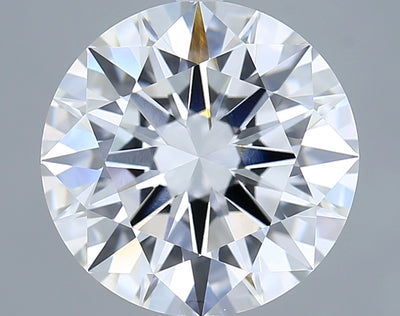 6.02 Carat Round Lab Diamond