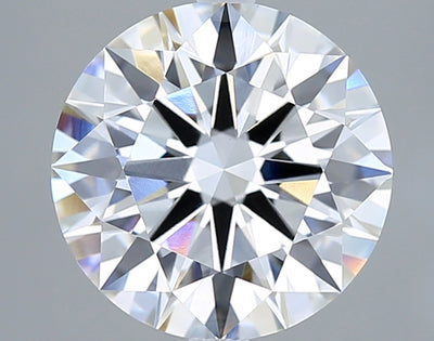 4.02 Carat Round Lab Diamond