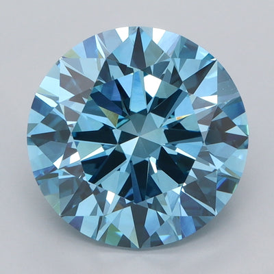 4.01 Carat Round Lab Diamond