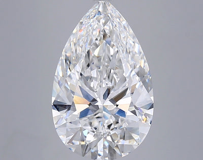 5.01 Carat Pear Lab Diamond