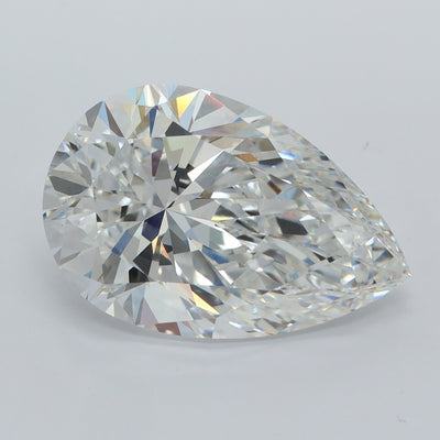 5.05 Carat Pear Lab Diamond