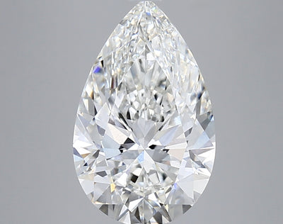 5.02 Carat Pear Lab Diamond