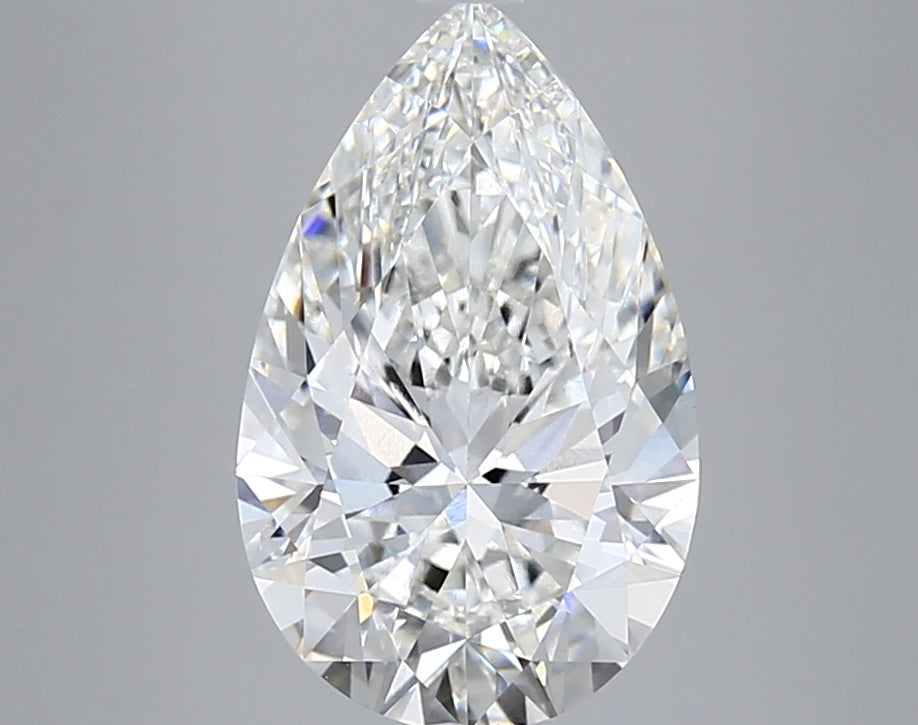 5.02 Carat Pear Lab Diamond
