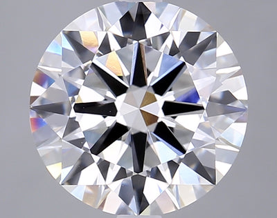 4.03 Carat Round Lab Diamond