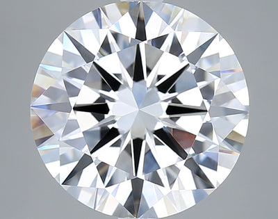 5.01 Carat Round Lab Diamond