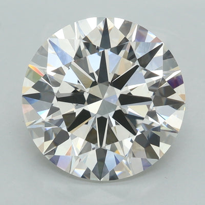 4.04 Carat Round Lab Diamond
