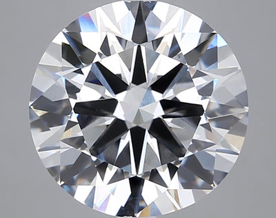 6.01 Carat Round Lab Diamond