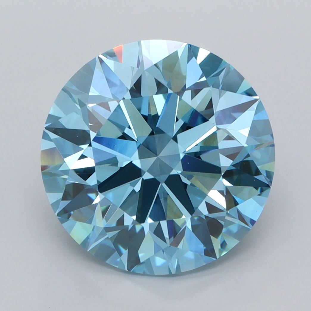 5.00 Carat Round Lab Diamond