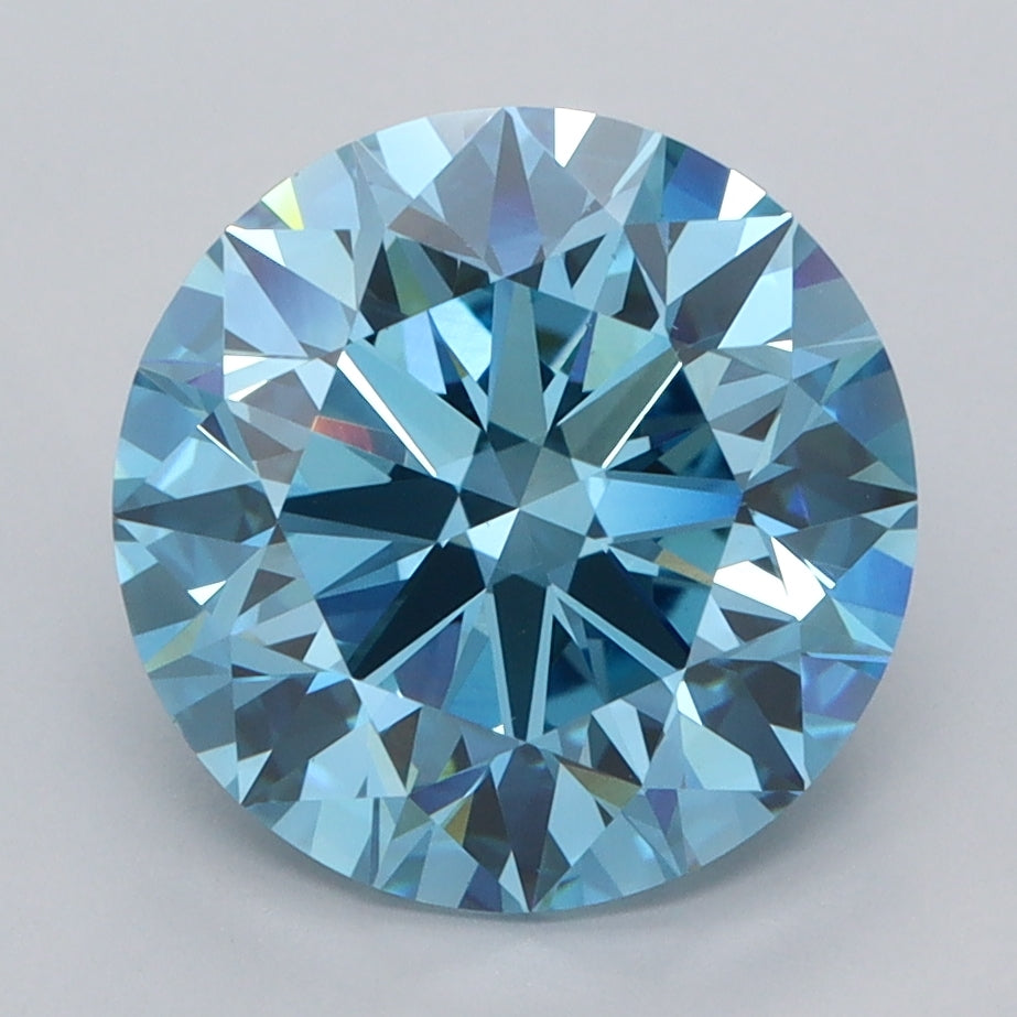 4.00 Carat Round Lab Diamond