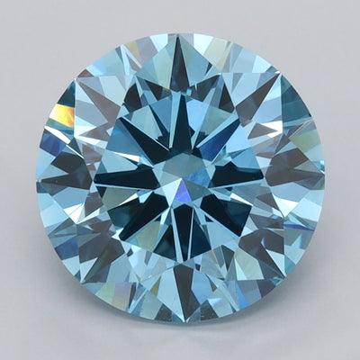3.46 Carat Round Lab Diamond