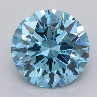 4.00 Carat Round Lab Diamond