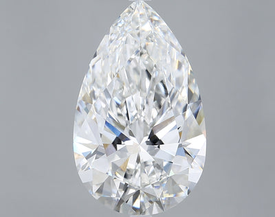 8.04 Carat Pear Lab Diamond