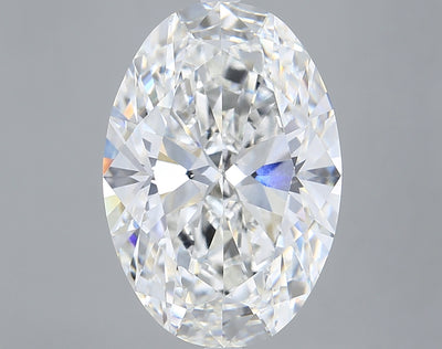 8.08 Carat Oval Lab Diamond