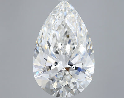7.01 Carat Pear Lab Diamond