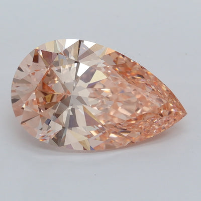 3.00 Carat Pear Lab Diamond