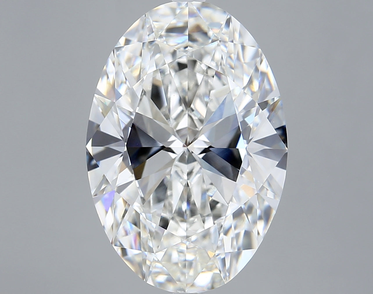 8.04 Carat Oval Lab Diamond
