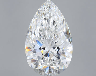 8.57 Carat Pear Lab Diamond