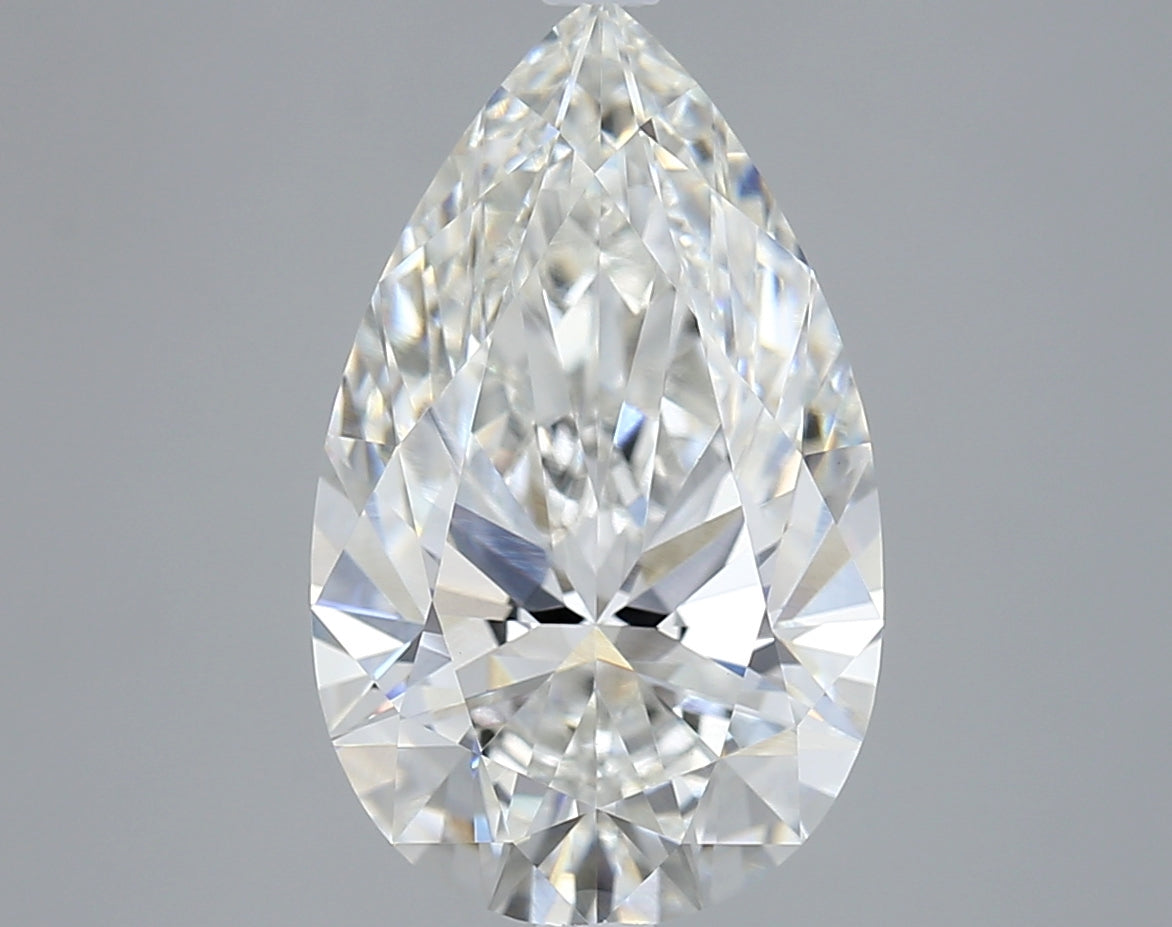5.04 Carat Pear Lab Diamond